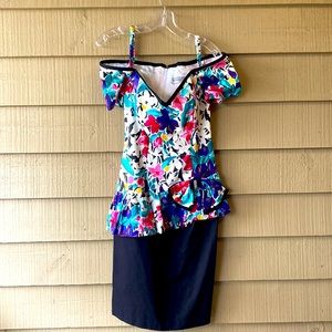Vintage Jessica Howard Floral Dress